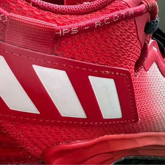 Adidas Dame 7 EXTPLY R.C.O.T.A H68986 Men’s Size 13.5 Basketball Red White Shoes - Picture 7 of 11